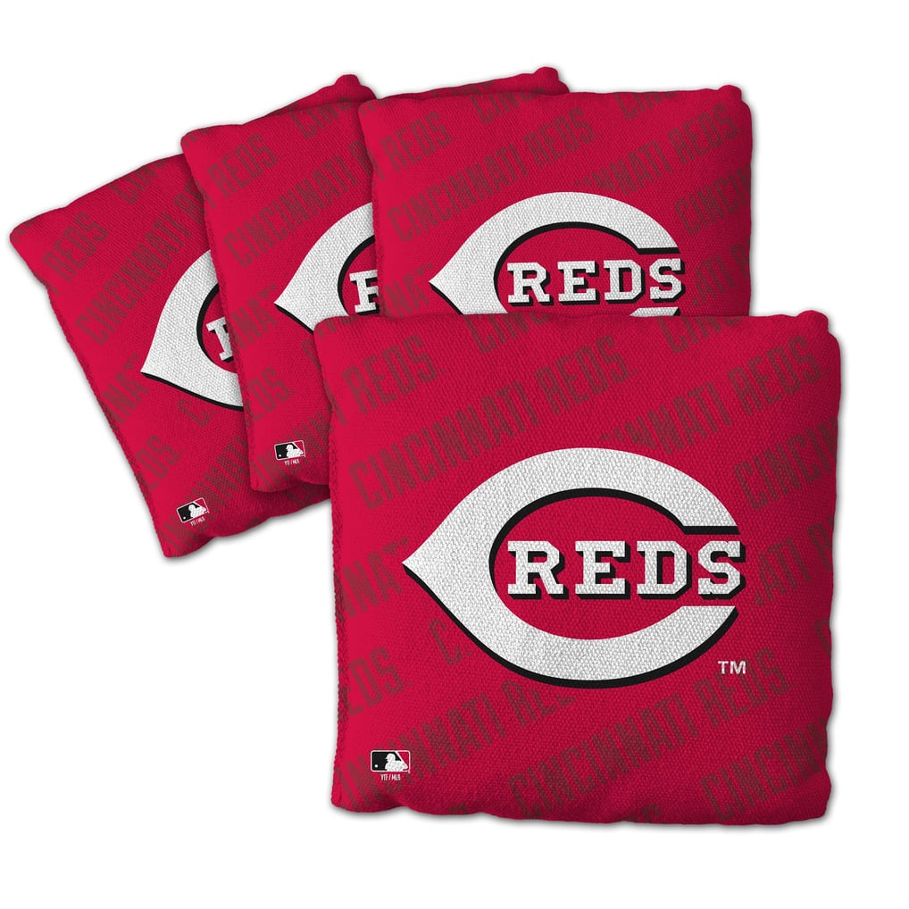 Cincinnati Reds Fanpoint Four-Piece Cornhole Bag Set