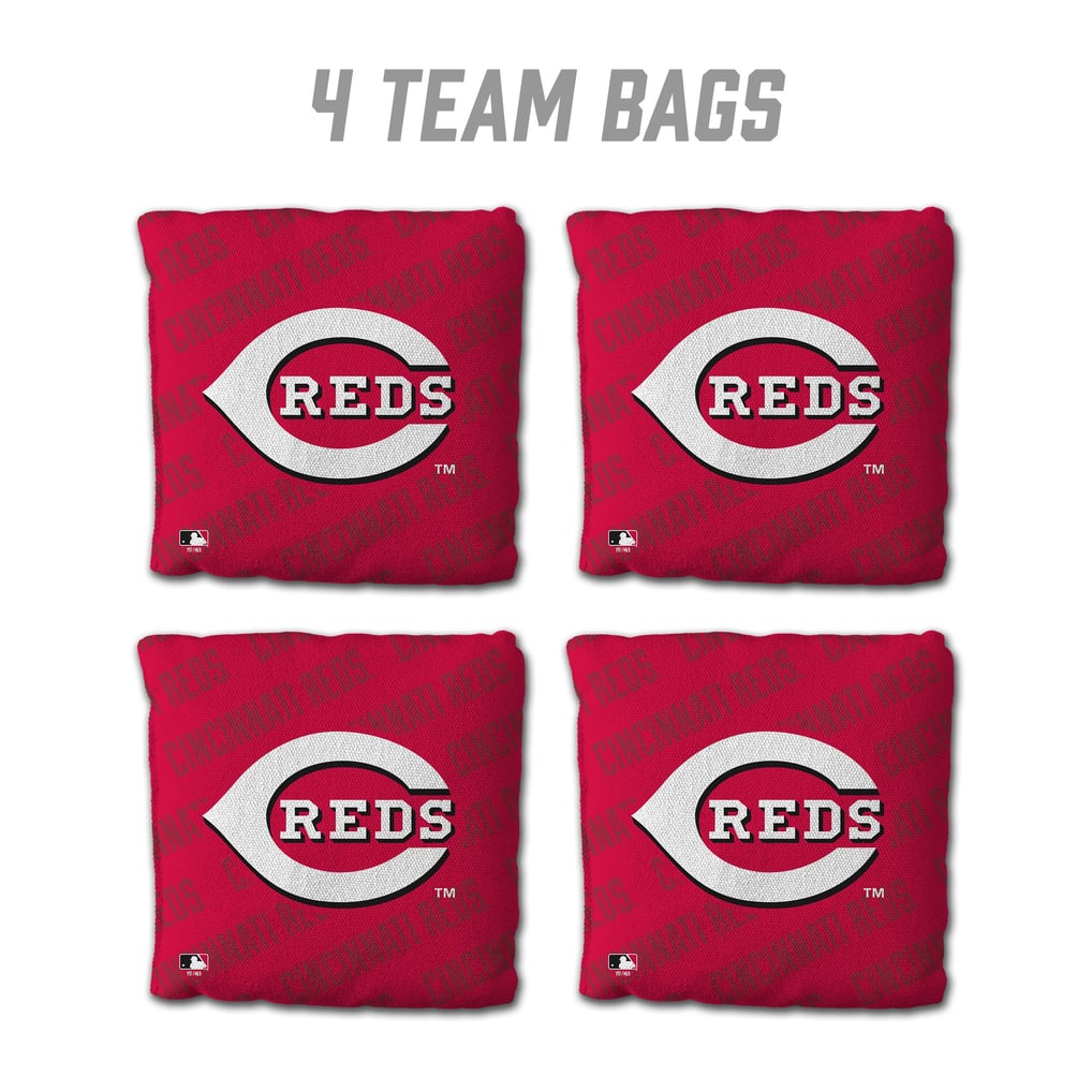 Cincinnati Reds Fanpoint Four-Piece Cornhole Bag Set
