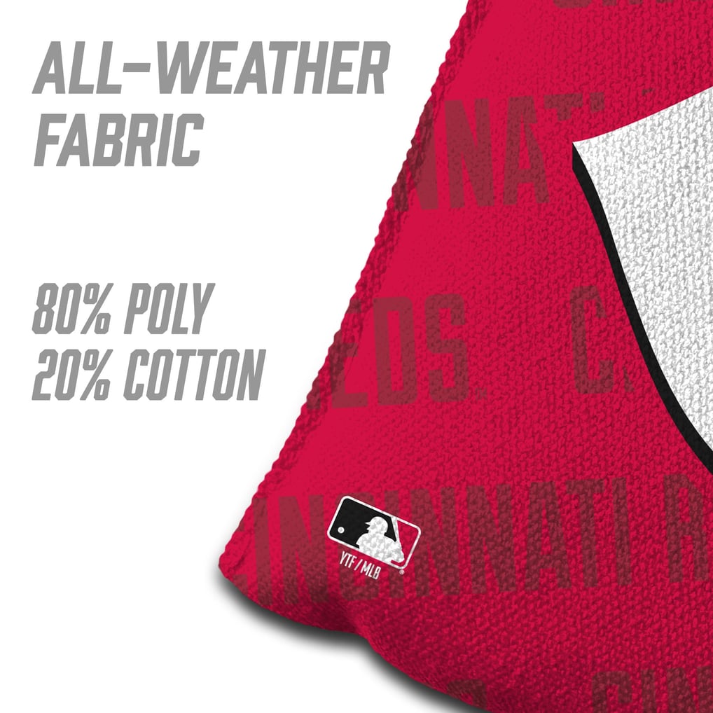Cincinnati Reds Fanpoint Four-Piece Cornhole Bag Set