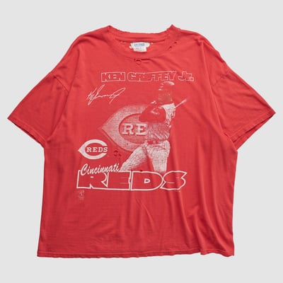 Ken Griffey Jr. Gildan 2000s T-shirt - Red - XL by Fanatics Real Vintage
