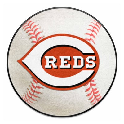  Cincinnati Reds Logo Brands 27" Diameter Baseball Mat