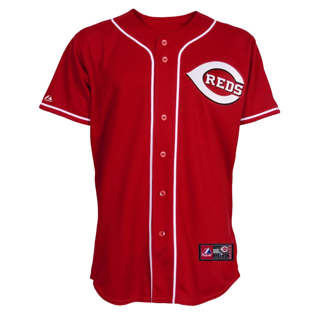 Genesi Collection Reds Majestic Cincinnati Reds Youth Replica Screen Jersey - Red