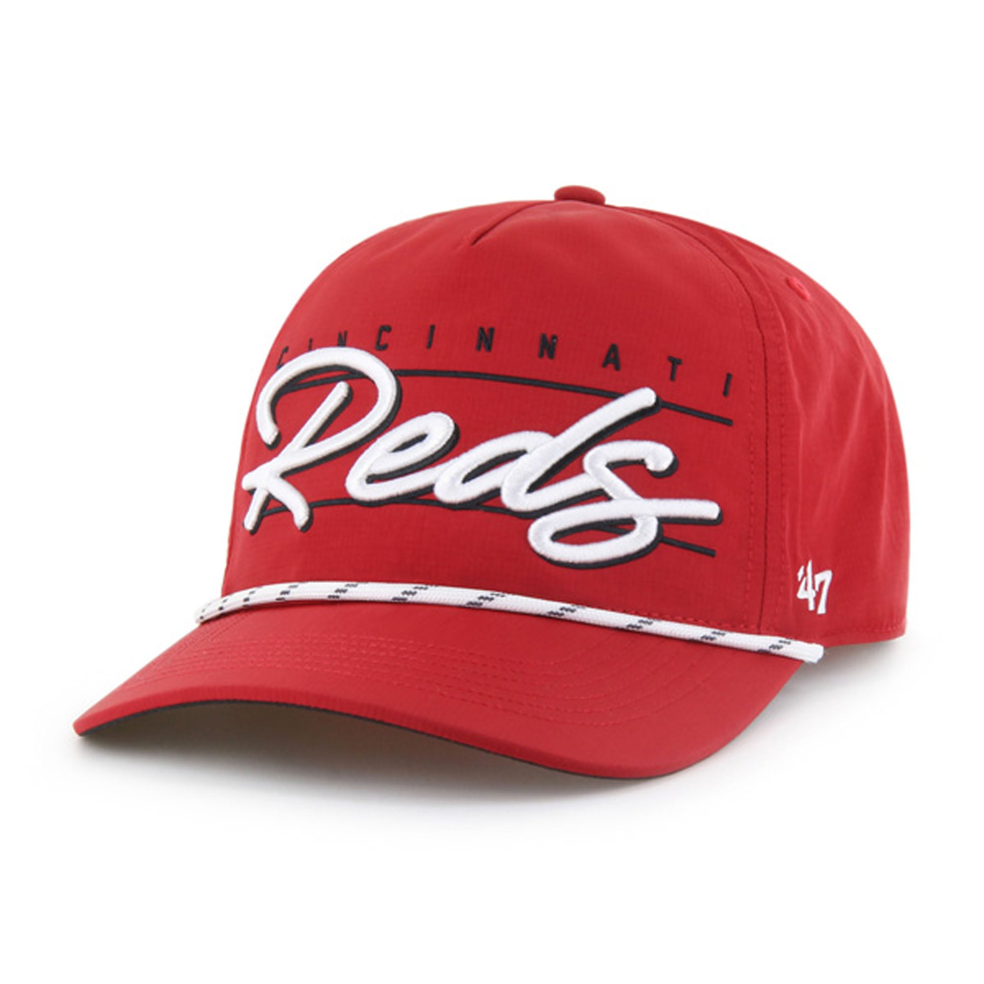 Red Codro Wool Cap Men's Cincinnati Reds '47 Red Condor Hitch Adjustable Hat