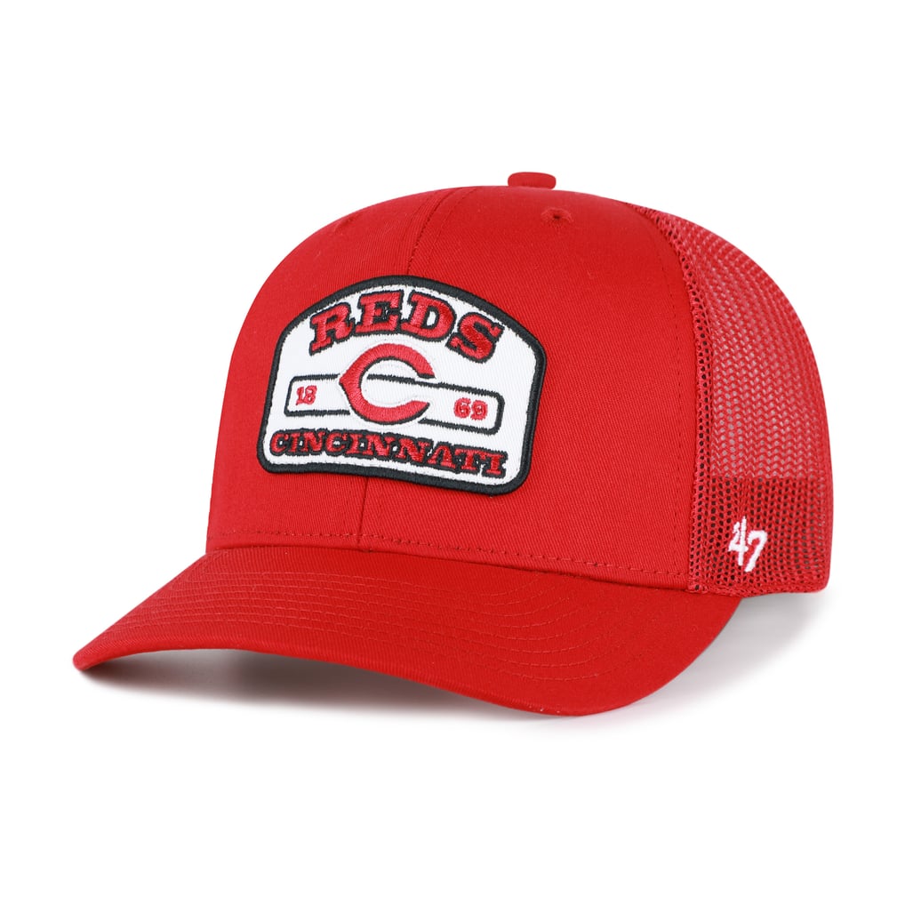  Cincinnati Reds '47 Roadway Trucker Snapback Hat - Red
