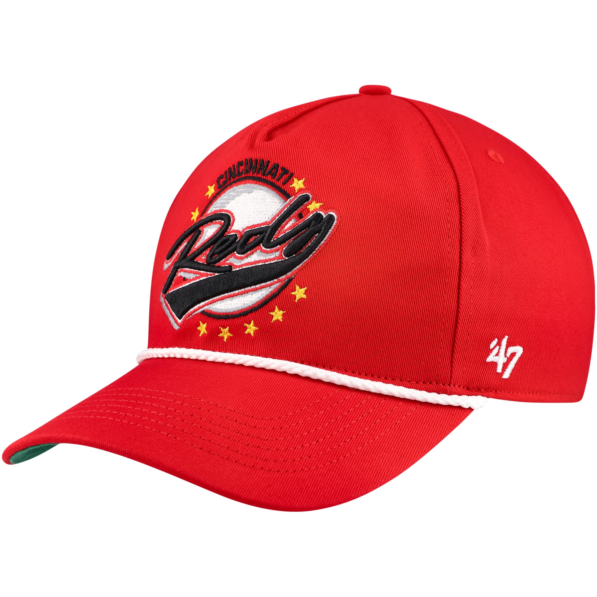 Cincinnati Reds Rope Hat Men's Cincinnati Reds '47 Red Wax Pack Collection Premier Hitch ...