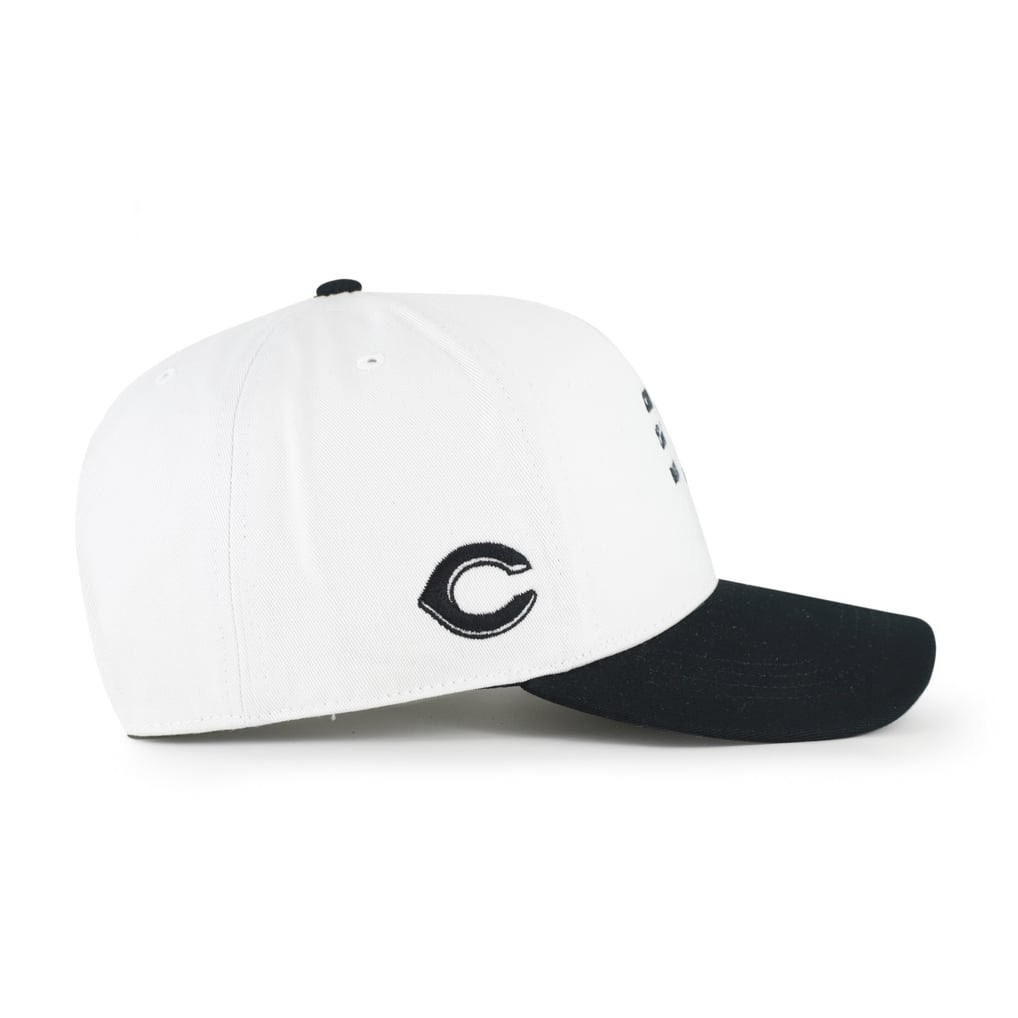 Cincinnati Reds '47 Contemporary Two-Tone Hitch Adjustable Hat - White/Black