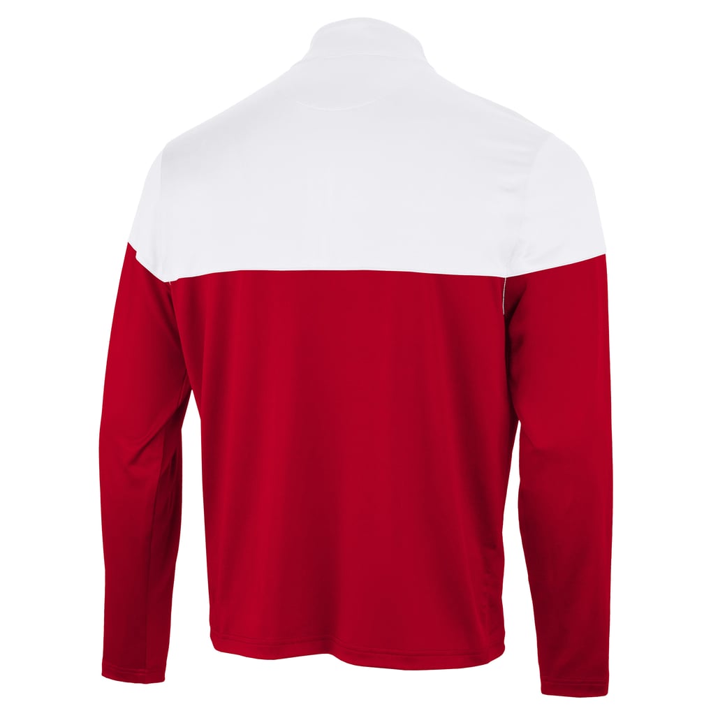 Cincinnati Reds Antigua Hinder Quarter-Zip Pullover - Red/White