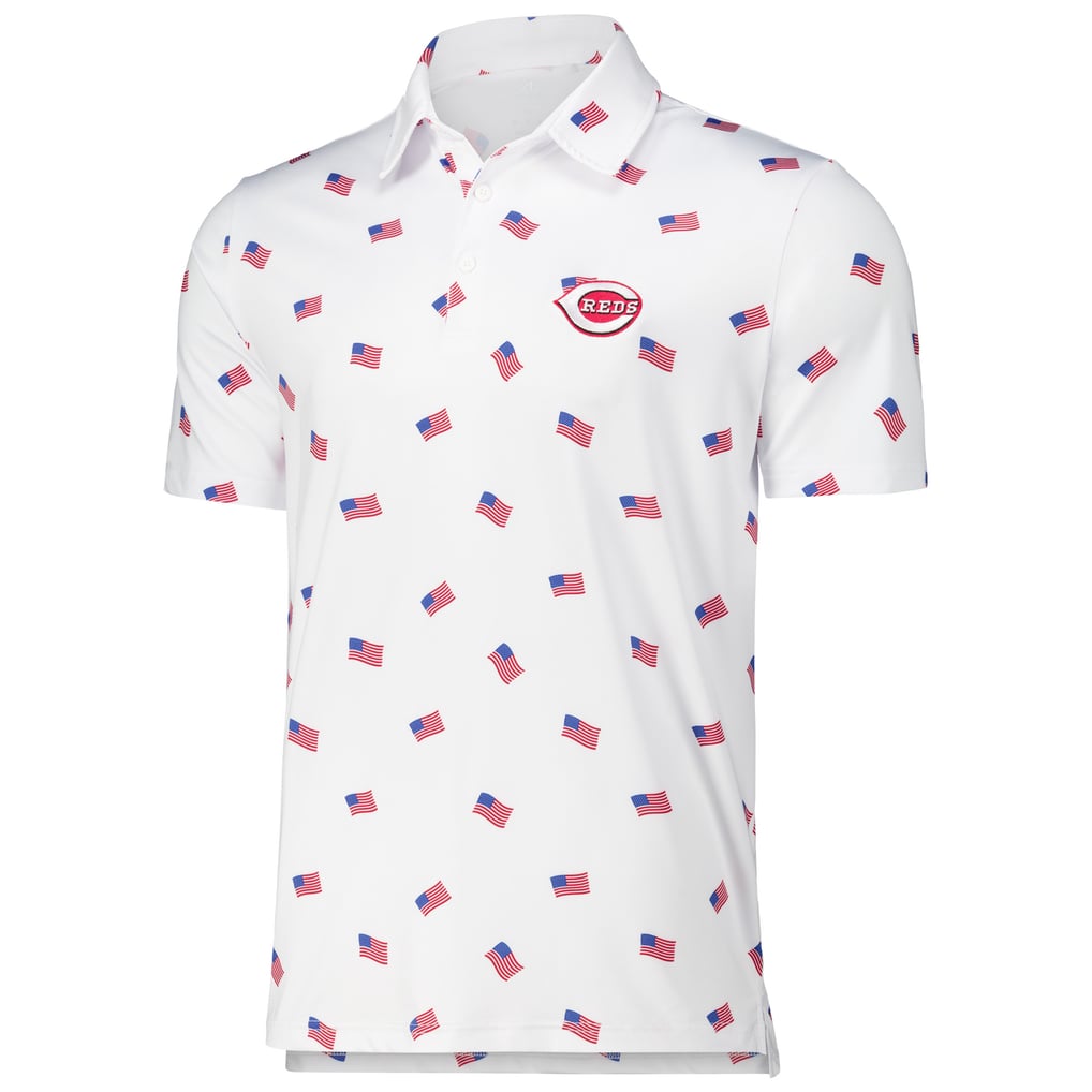 Cincinnati Reds Antigua  Americana Polo - White