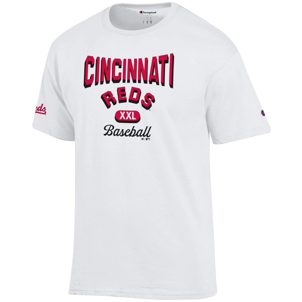 Cincinnati Reds Champion 3-Hit Jersey T-Shirt - White
