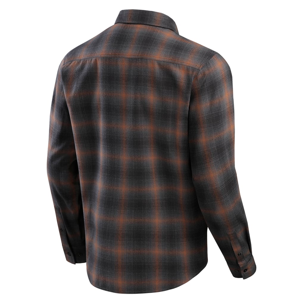 Cincinnati Reds Darius Rucker Collection by Fanatics Classic Flannel Long Sleeve Button-Up Shirt - Tan
