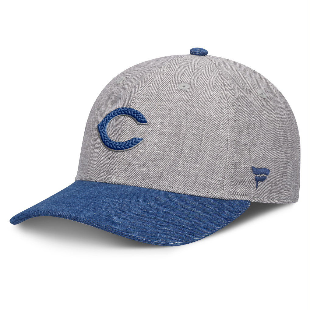 Cincinnati Reds Fanatics Level Up Conduct Adjustable Hat - Gray/Denim