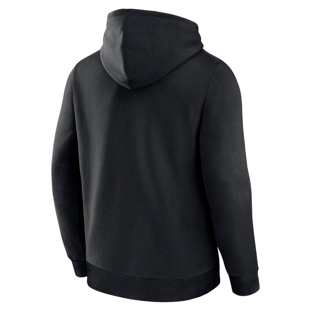 Cincinnati Reds Logo Athletic Wordmark Hoodie - Black