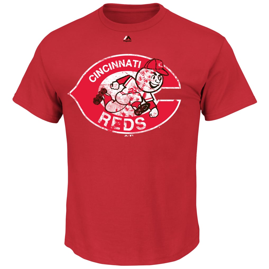 Men's Cincinnati Reds Majestic Red Cooperstown Collection Rooted in ...