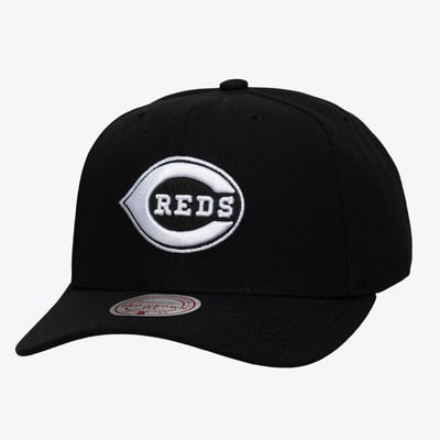 Cincinnati Reds Mitchell & Ness Pro Crown Snapback - Black
