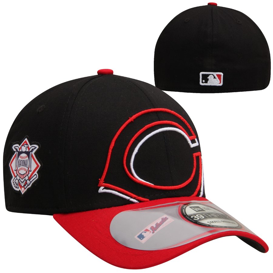 Cincinnati Reds Authentic Collection Men's Cincinnati Reds New Era Black Authentic Collection On-Field ...