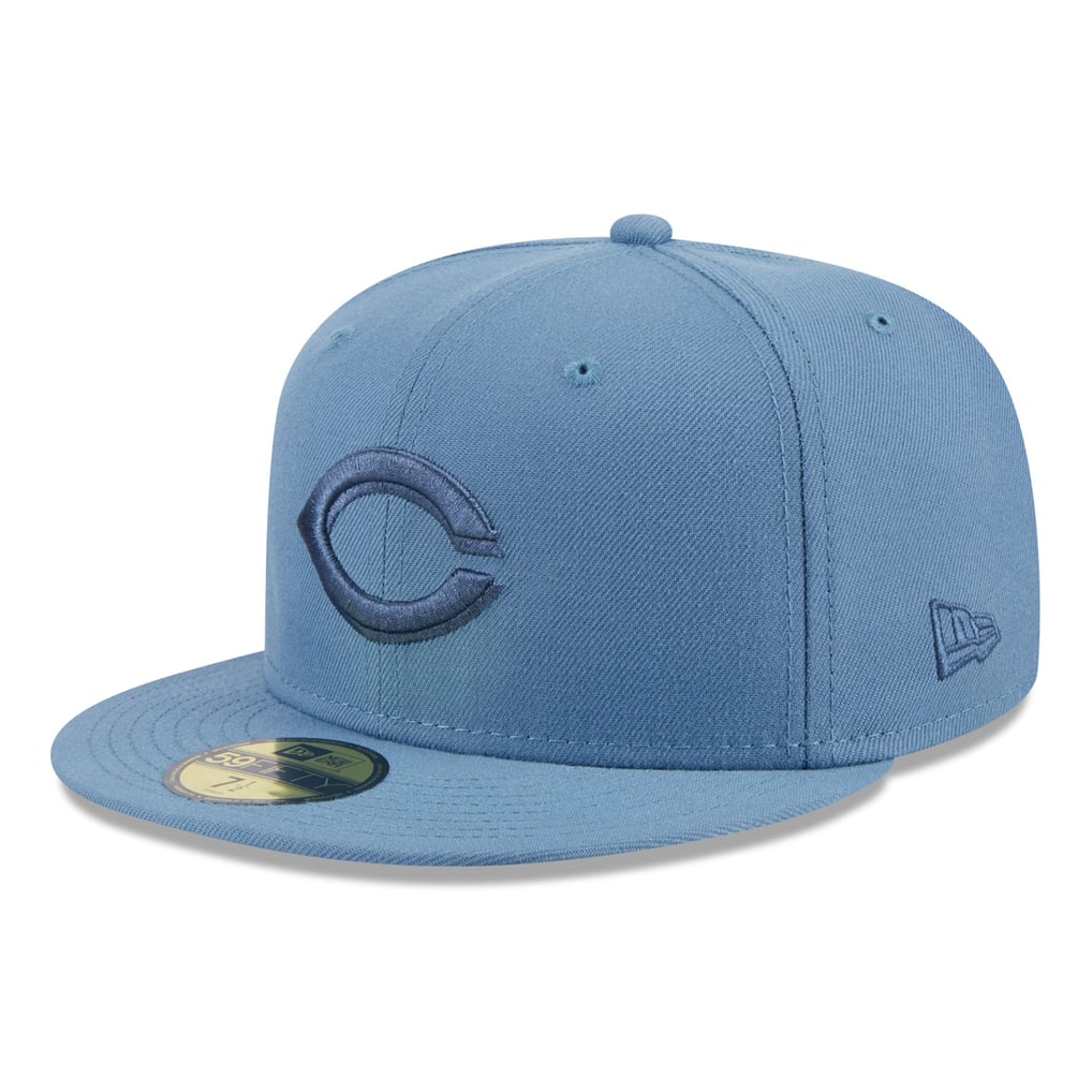 Men's Cincinnati Reds New Era Blue Spring Color 59FIFTY Fitted Hat