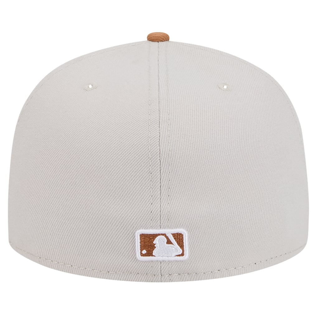 Men's Cincinnati Reds New Era Khaki/Brown Two-Tone Color Pack 59FIFTY ...