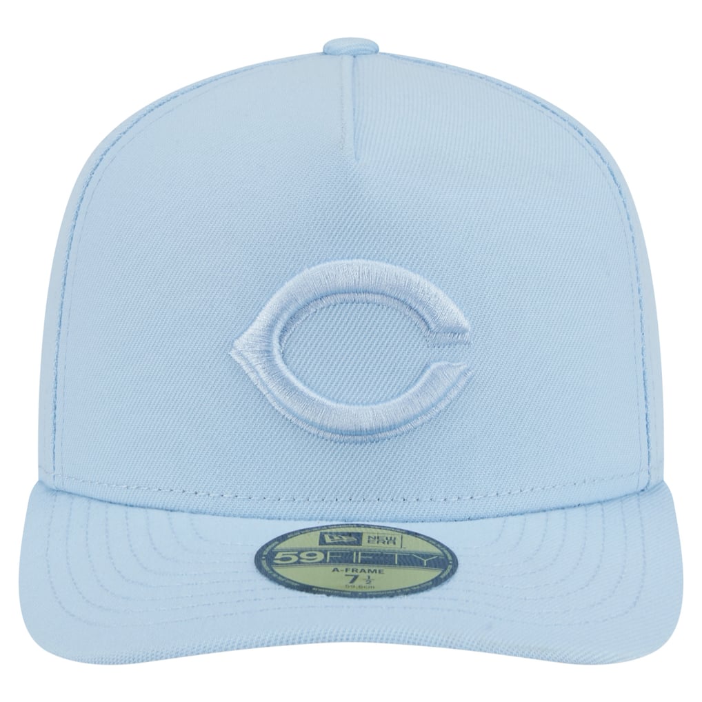 Men's Cincinnati Reds New Era Light Blue Color Pack A-Frame 59FIFTY ...