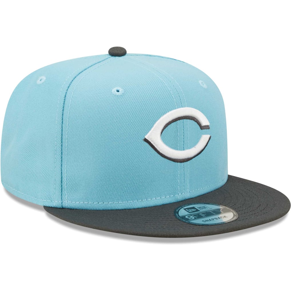 Men's Cincinnati Reds New Era Light Blue/Charcoal Color Pack Two-Tone ...