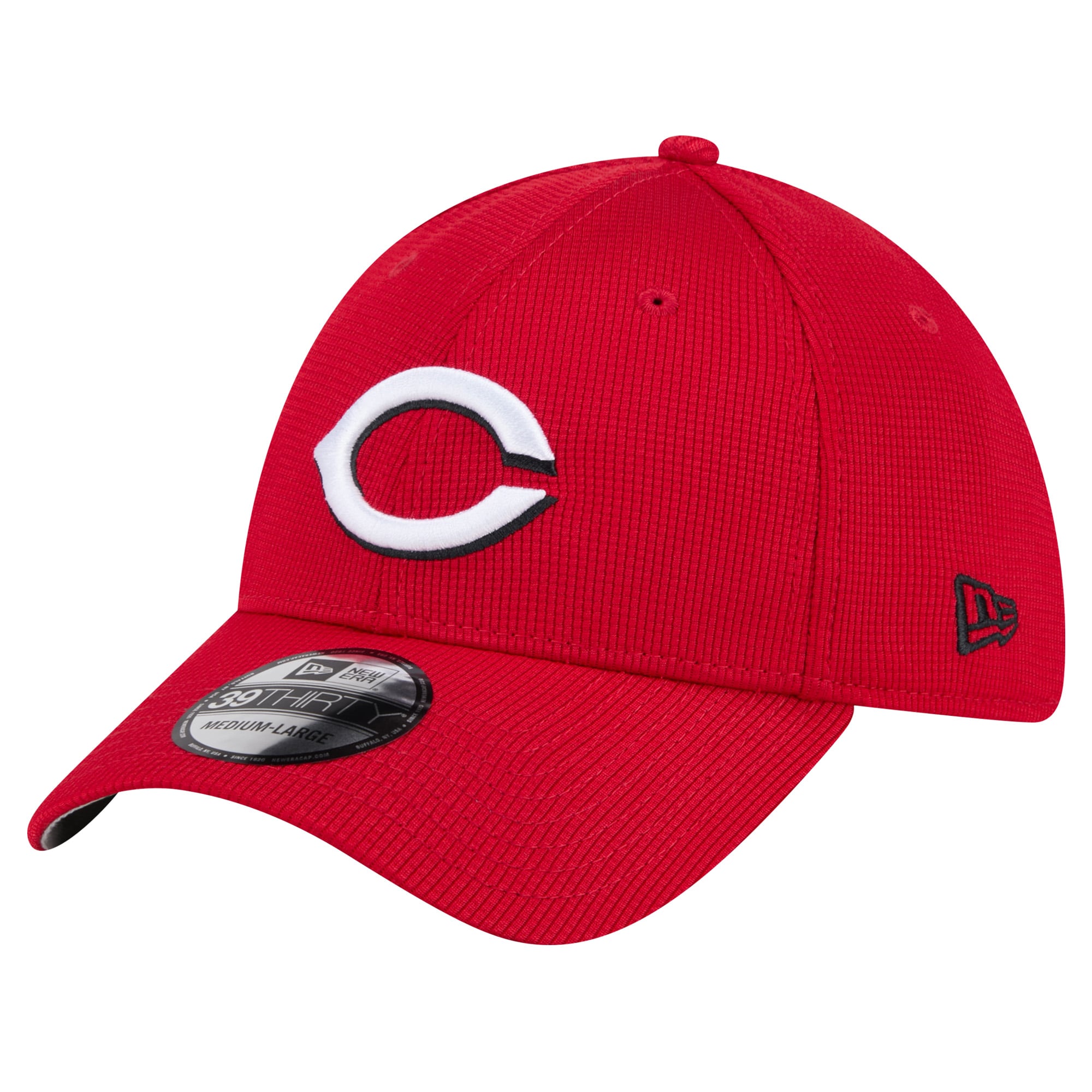 Cincinnati Reds Rope Hat Cincinnati Reds New Era Active Pivot 39THIRTY Flex Hat - Red