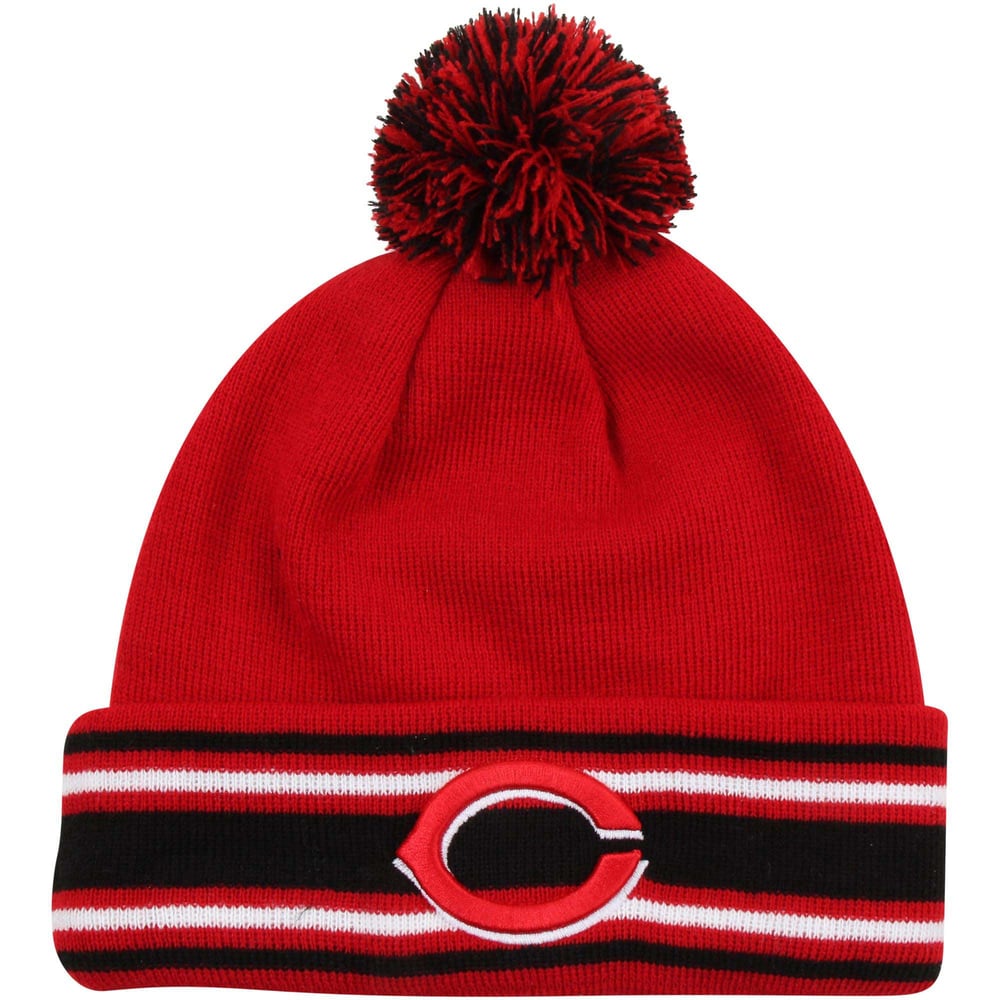 Men's Cincinnati Reds New Era Red Authentic Collection Sport Knit Hat