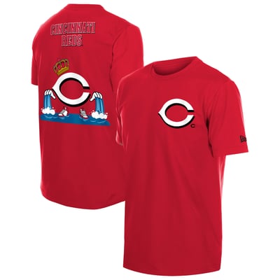 Cincinnati Reds New Era Cartoon Logo T-Shirt - Red