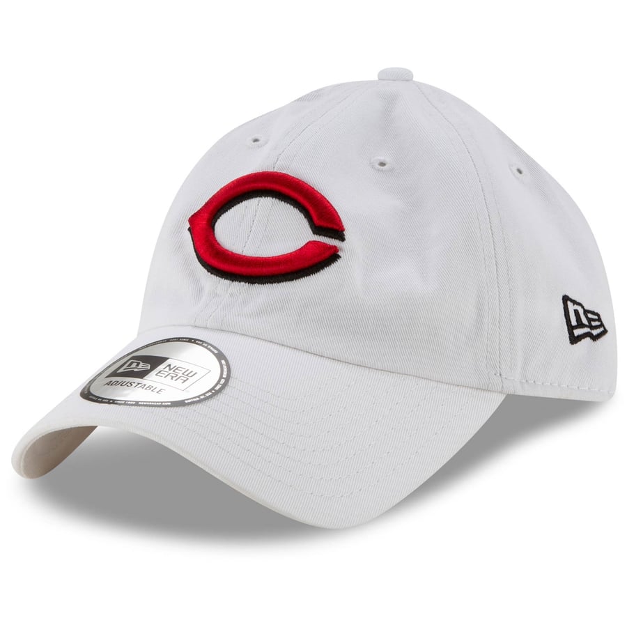 Men's Cincinnati Reds New Era White Casual Classic Adjustable Hat