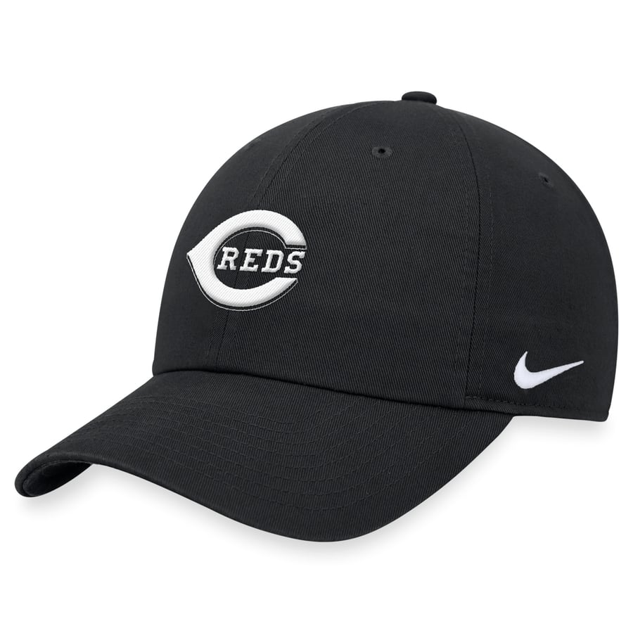 Cincinnati Reds Rope Hat Men's Cincinnati Reds Nike Black Club Adjustable Hat