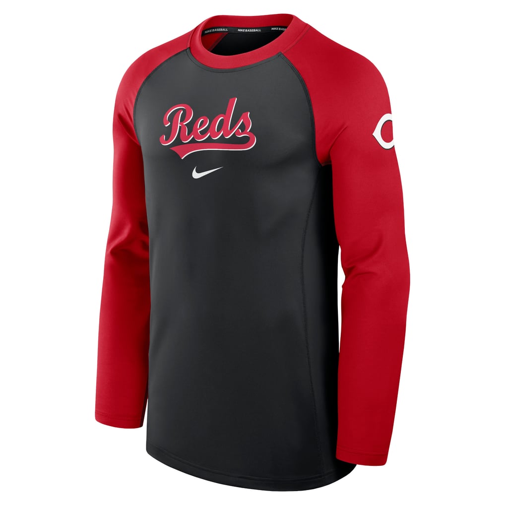 Cincinnati Reds Authentic Collection Men's Cincinnati Reds Nike Black/Red Authentic Collection Game Time Dri ...