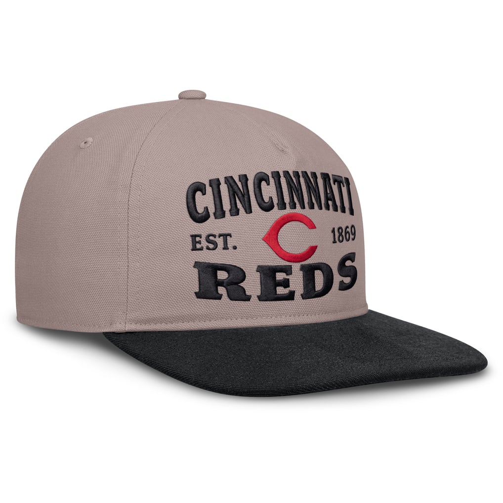Cincinnati Reds Nike Pro A-Frame Adjustable Hat - Light Brown/Black