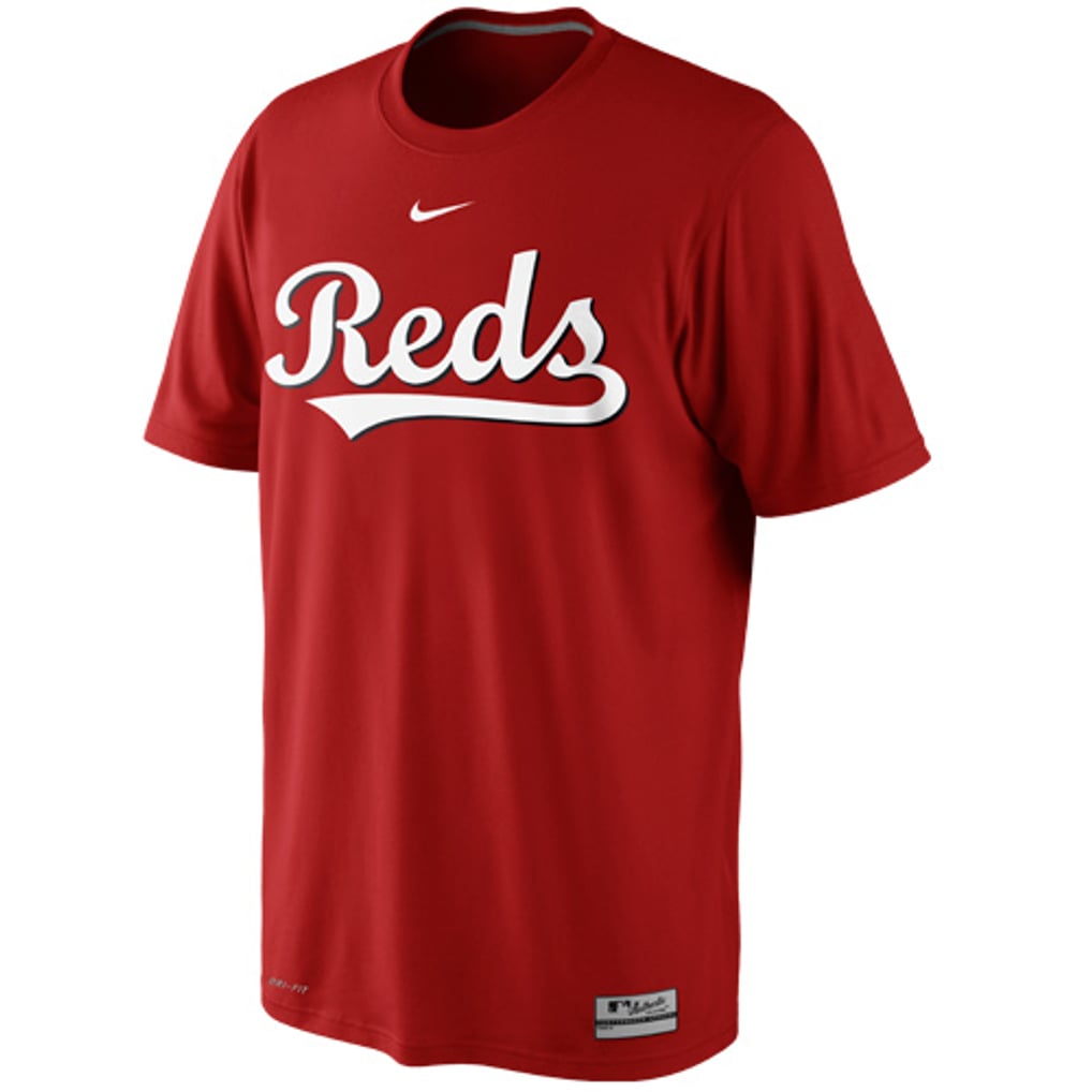 Men's Cincinnati Reds Nike Red Authentic Collection Legend Practice Dri ...