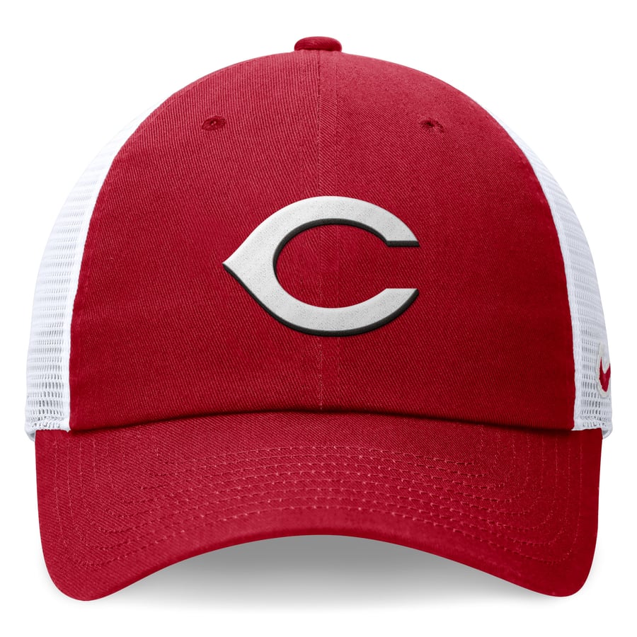 Cincinnati Reds Nike Club Trucker Adjustable Hat - Red