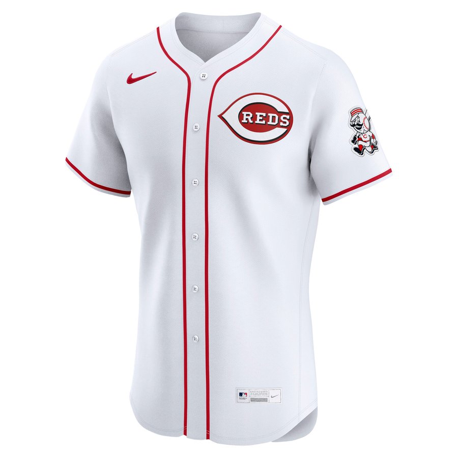 Men's Cincinnati Reds Nike White Home Elite Jersey