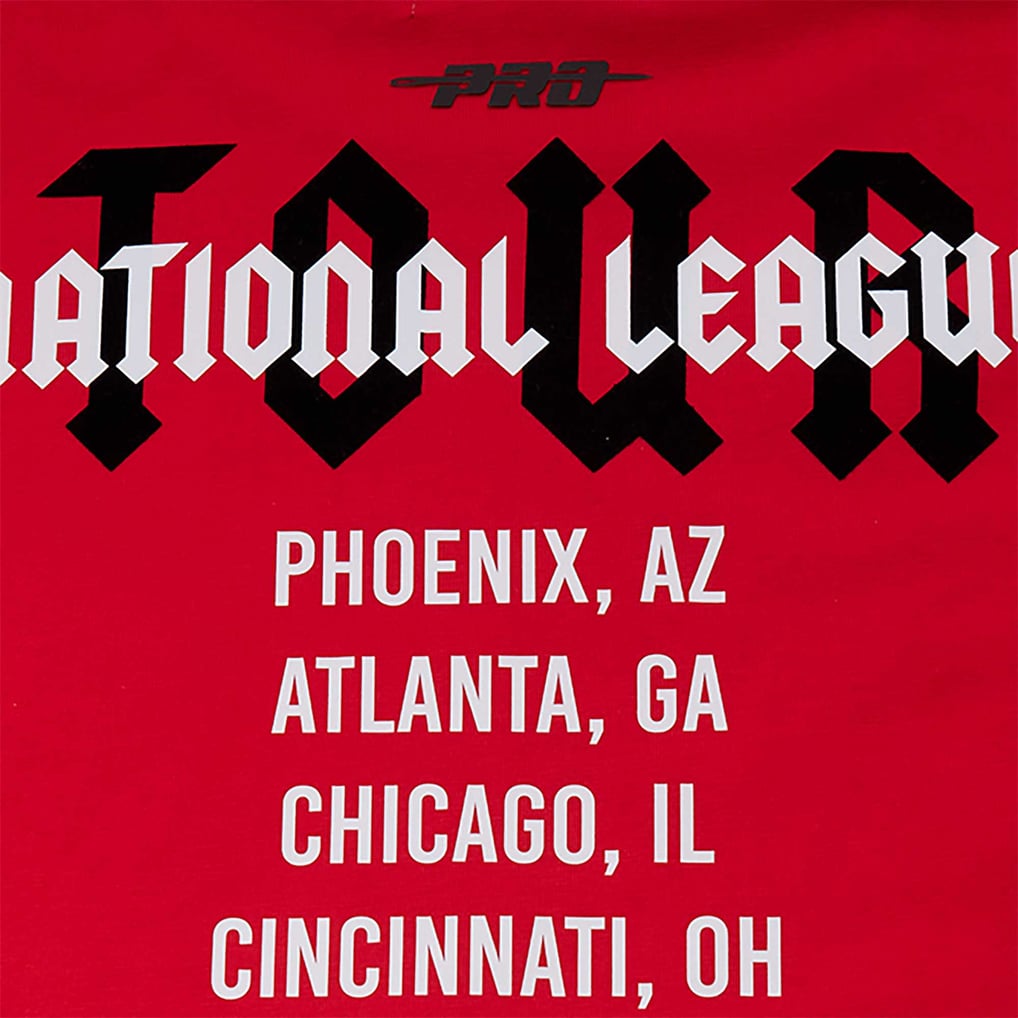 Cincinnati Reds Pro Standard Oversized City Tour T-Shirt - Red
