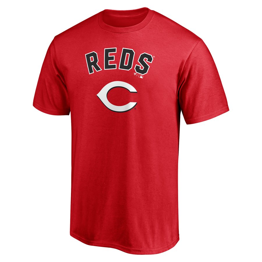 Men's Cincinnati Reds Red Personalized Team Winning Streak Name ...