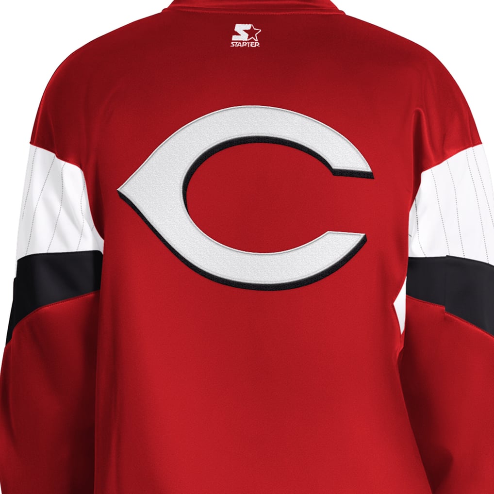 Cincinnati Reds Starter Legacy Full-Zip Track Jacket - Red