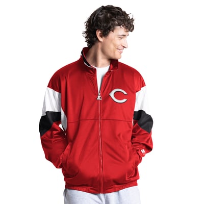Cincinnati Reds Starter Legacy Full-Zip Track Jacket - Red