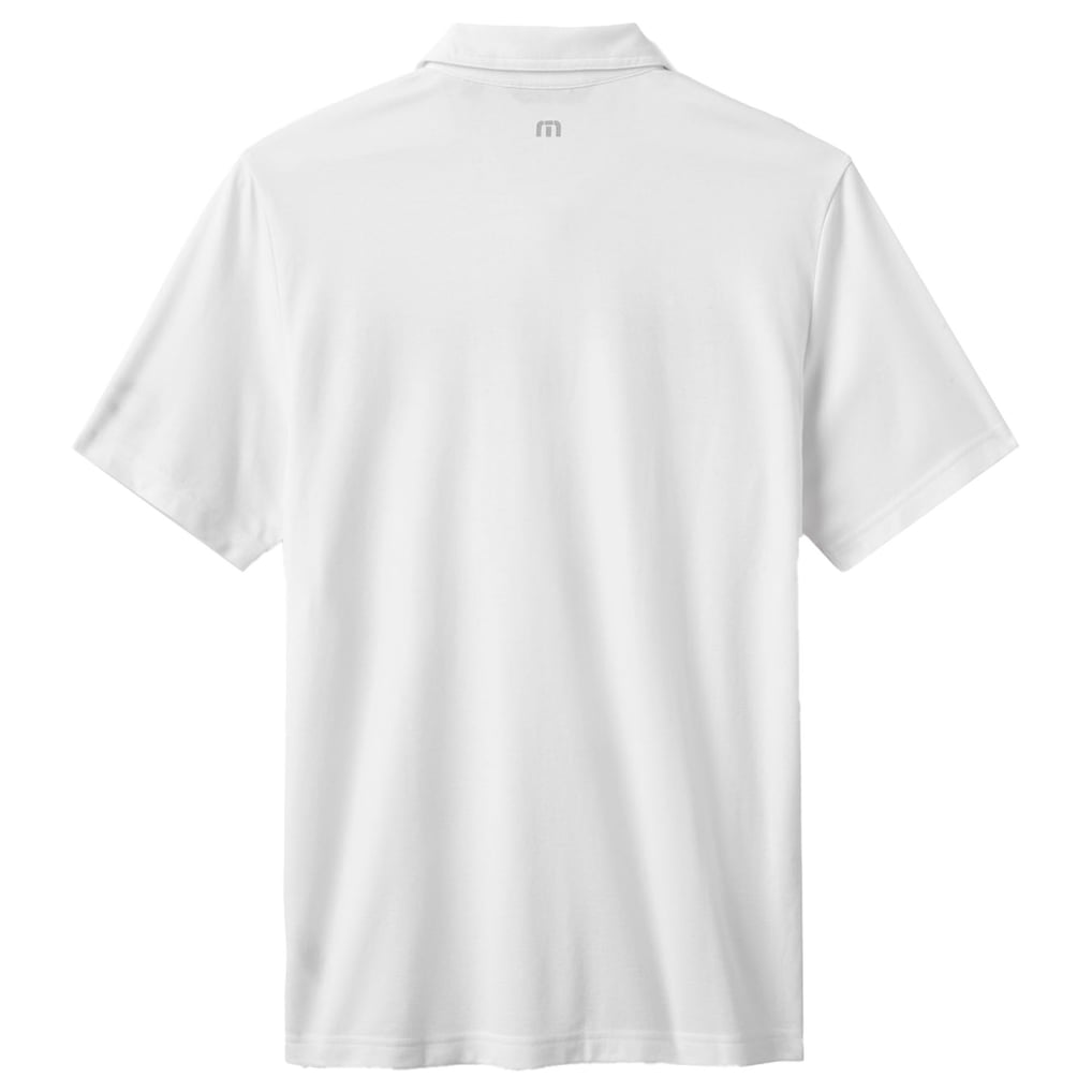 Cincinnati Reds TravisMathew Top Recruit Tri-Blend Polo - White