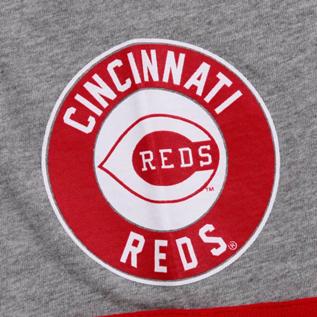 Mitchell & Ness Cincinnati Reds Vintage Substitution V-Neck T-Shirt - Red