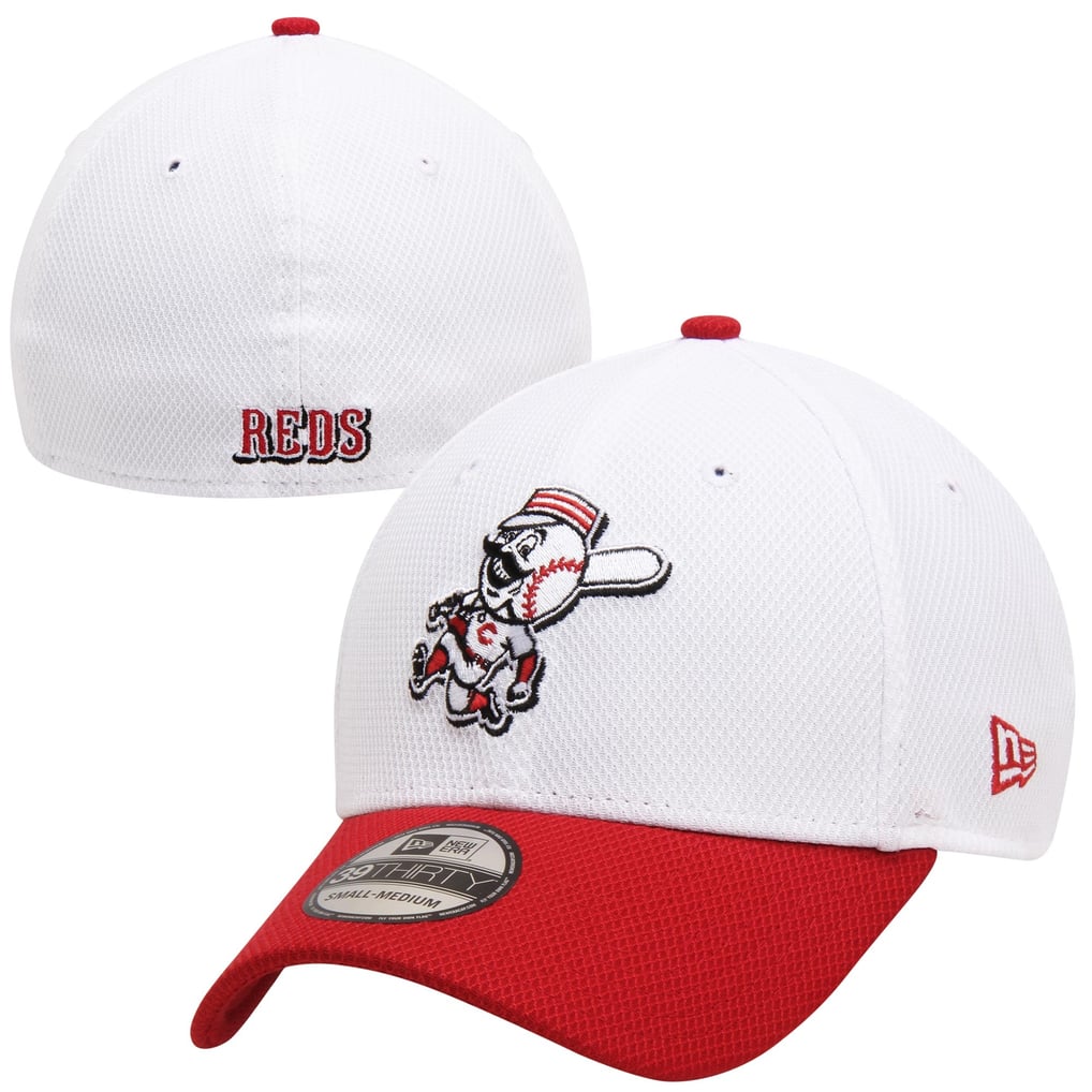 New Era Cincinnati Reds Diamond Era 39THIRTY Performance Flex Hat - White