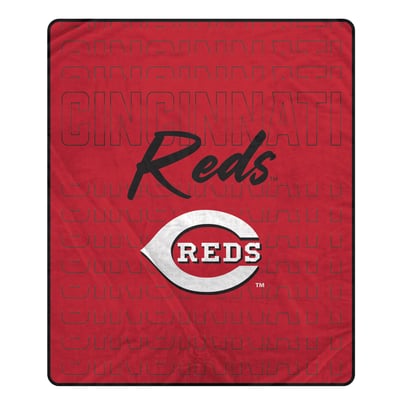Cincinnati Reds Pegasus Echo Script Fade 50" x 60" Ultra Soft Throw Blanket