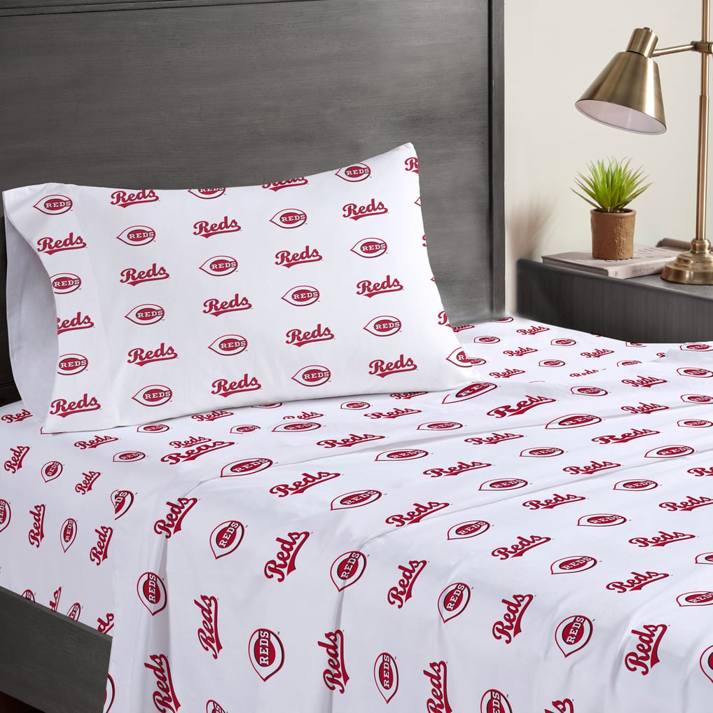 Cincinnati Reds Pegasus Three-Piece Twin Sheet Set