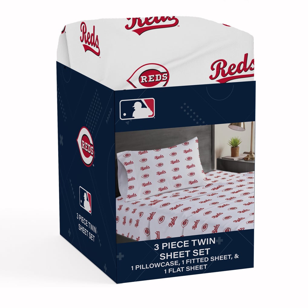 Cincinnati Reds Pegasus Three-Piece Twin Sheet Set
