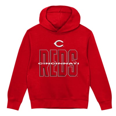 Cincinnati Reds Outerstuff Preschool Field General Fleece Hoodie - Red
