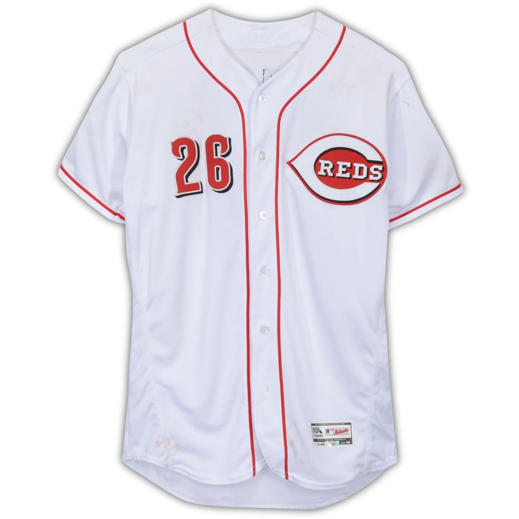 Cincinnati Reds Raisel Iglesias Fanatics Authentic Game-Used #26 White ...