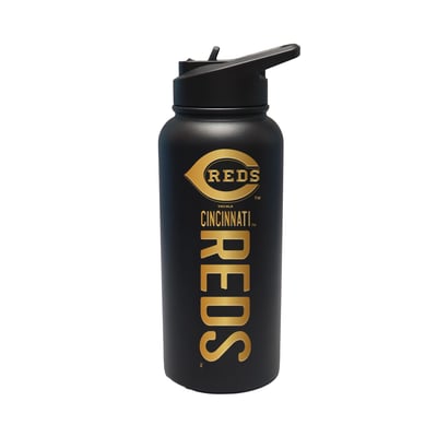 Cincinnati Reds The Memory Company 32oz. Stainless Steel Gold Lettering Tumbler