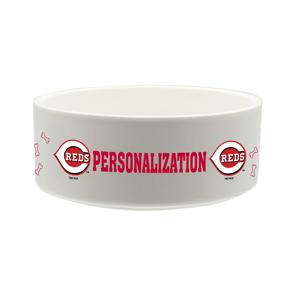 Cincinnati Reds The Memory Company 35oz. Personalized Ceramic Pet Bowl