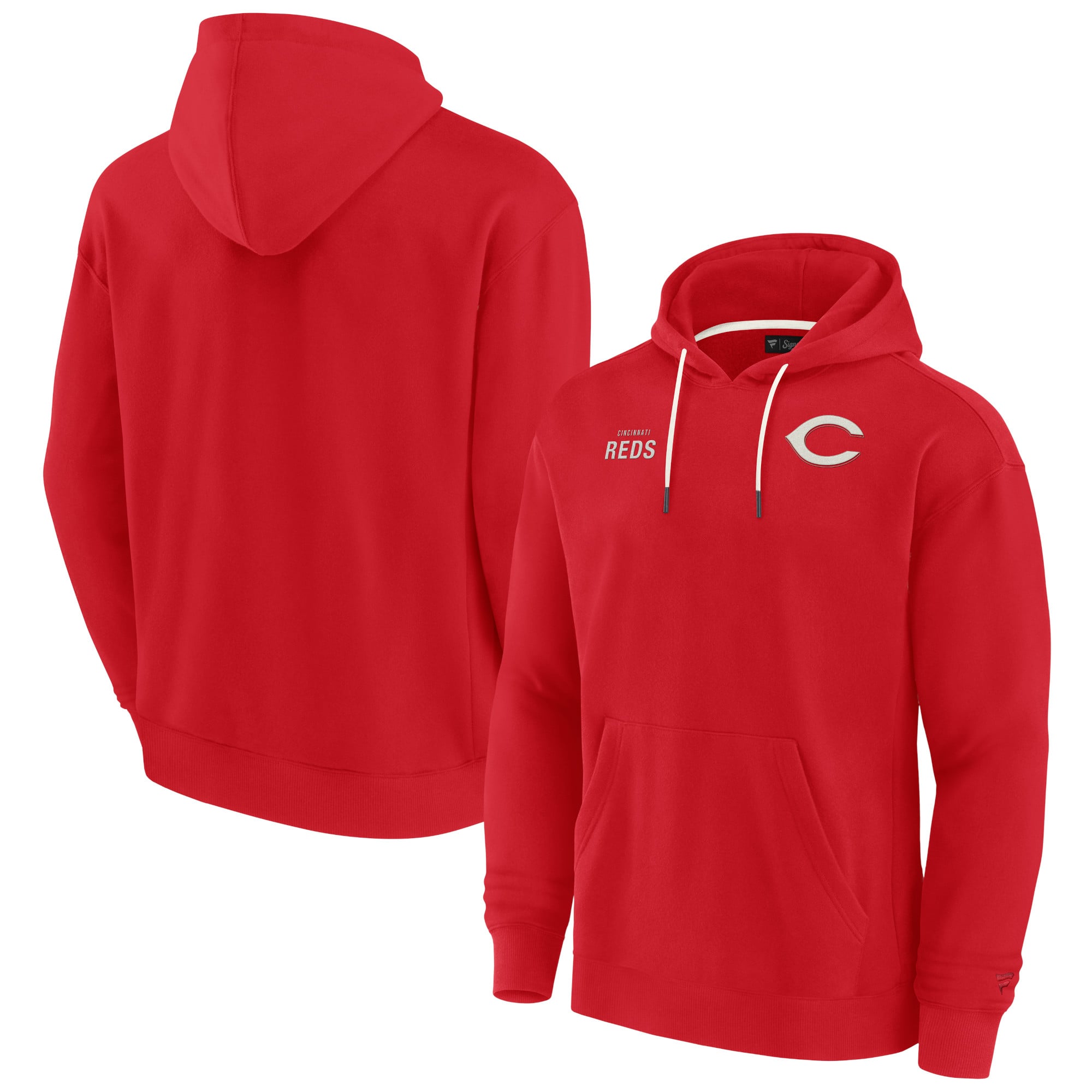 Unisex Cincinnati Reds Fanatics Red Elements Super Soft Fleece Pullover ...