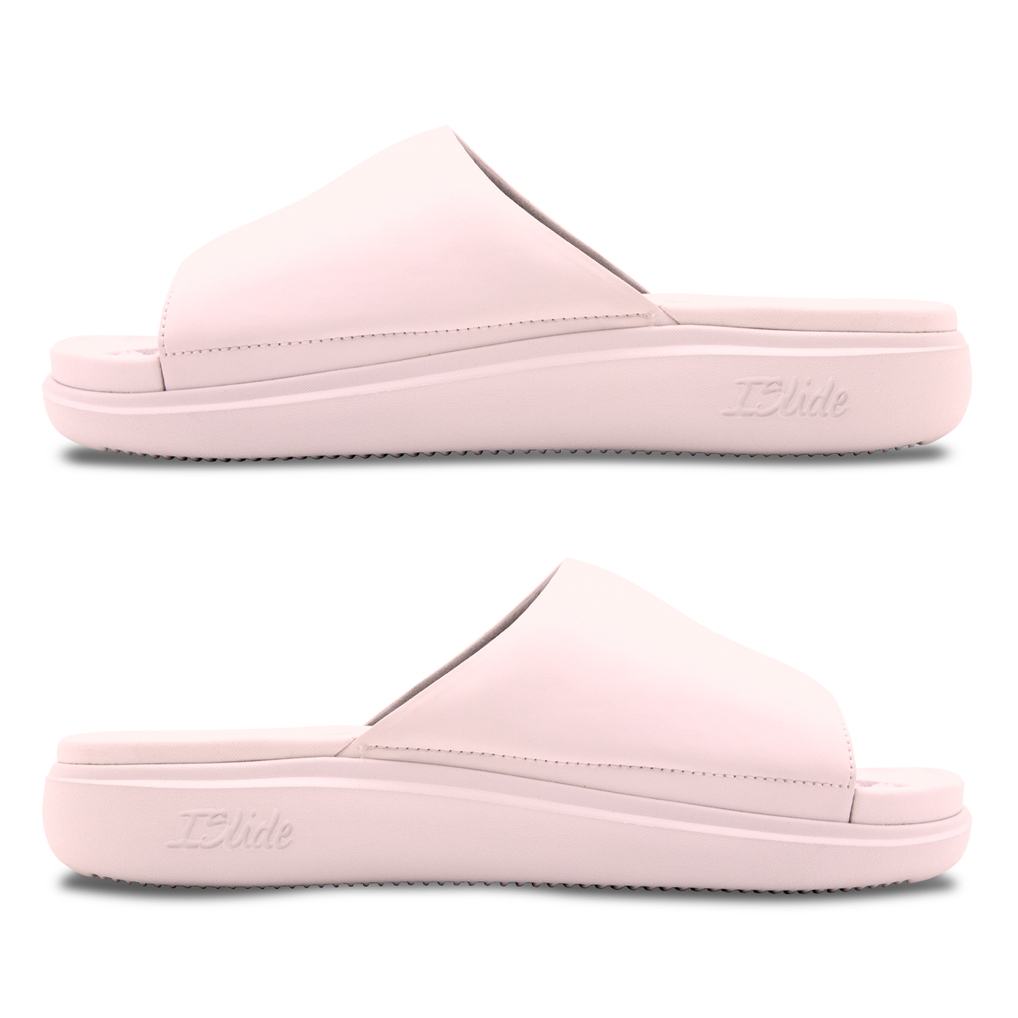 Cincinnati Reds ISlide Unisex Primary Motive Slide Sandals - Pink