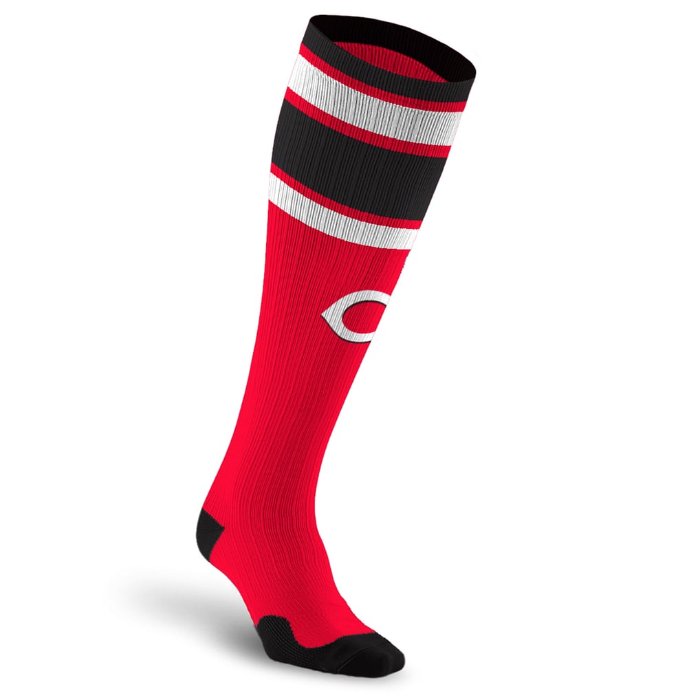 Cincinnati Reds PRO Compression Unisex  Classic Stripe Over-the-Calf Compression Socks